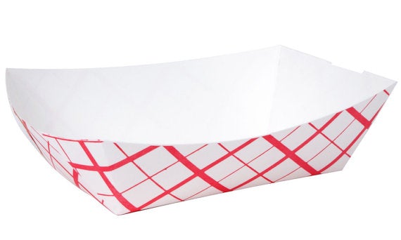PAPER FOOD TRAYS