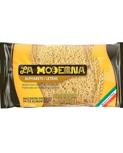LA MODERNA ALPHABET PASTA  20/7 OZ.