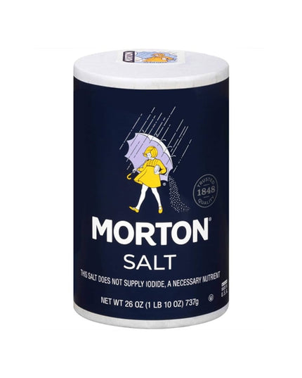 MORTON PLAIN SALT 24/26 OZ