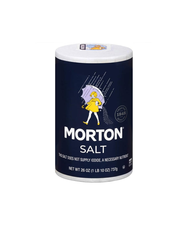 MORTON PLAIN SALT 24/26 OZ