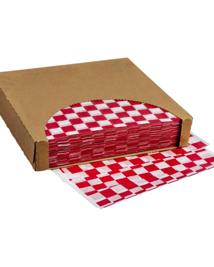 12 X 12 RED DISPENSER TRAY 1000/PKG.