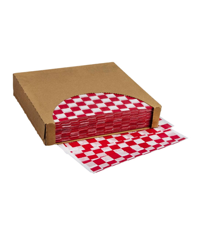 12 X 12 RED DISPENSER TRAY 1000/PKG.