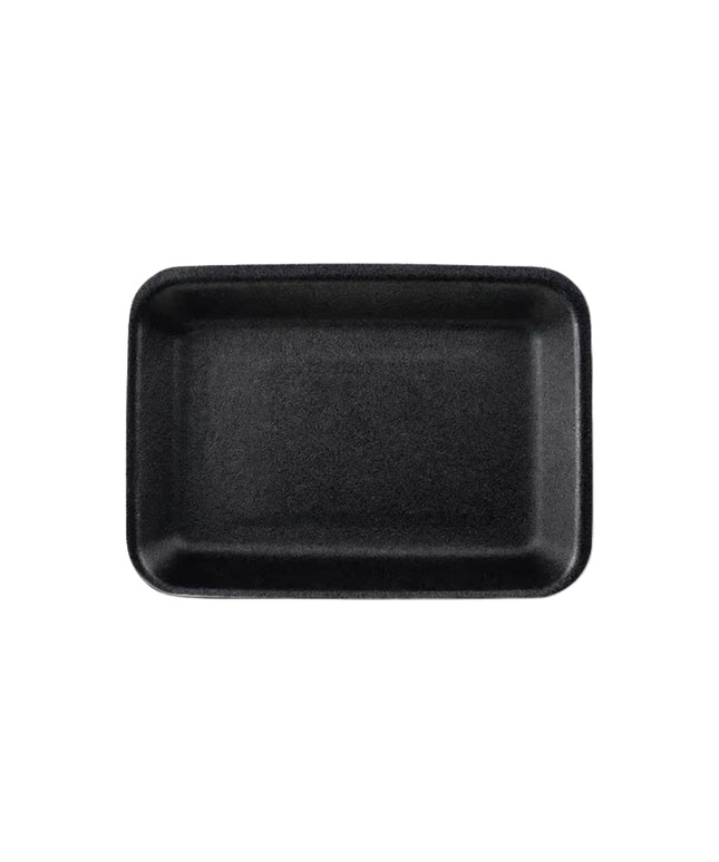 10 BLACK PP MEAT TRAY 400/CS