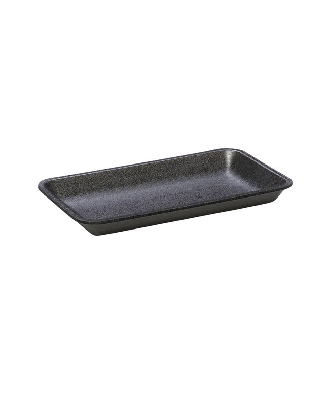 10P BLACK MEAT TRAY CKF 300/CS.