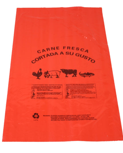 11X19 RED MEAT BAGS