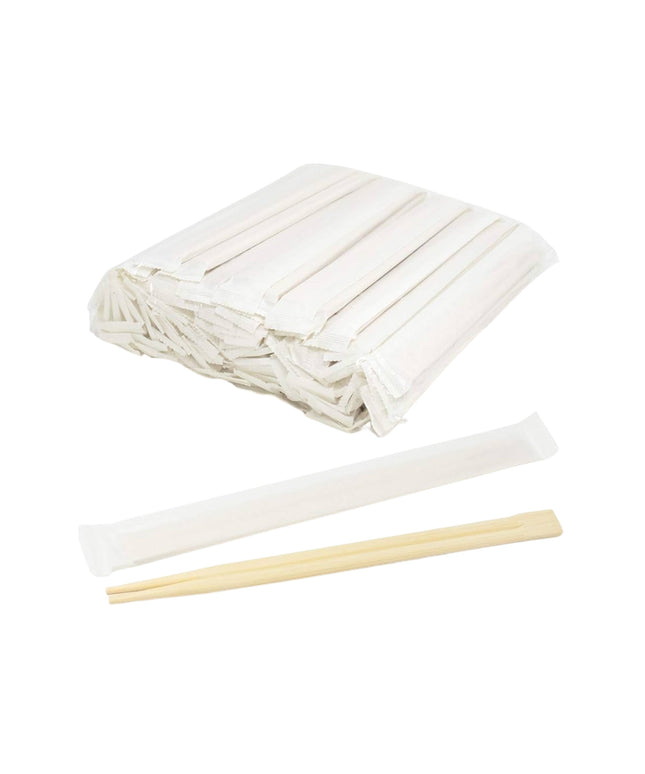 BAMBOO CHOPSTICKS WHITE 1000 PAIRS