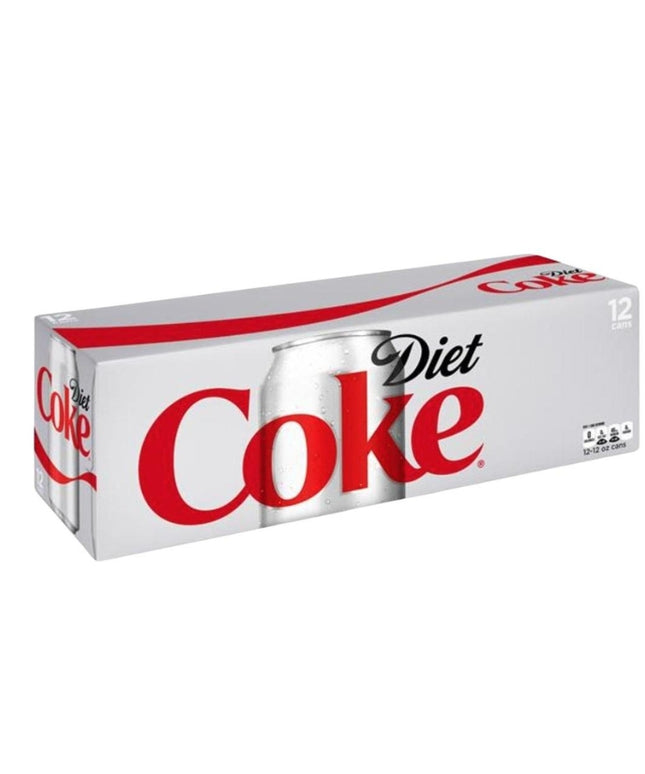 COCA COLA DIET CAN 12 OZ. 2/12 PACK