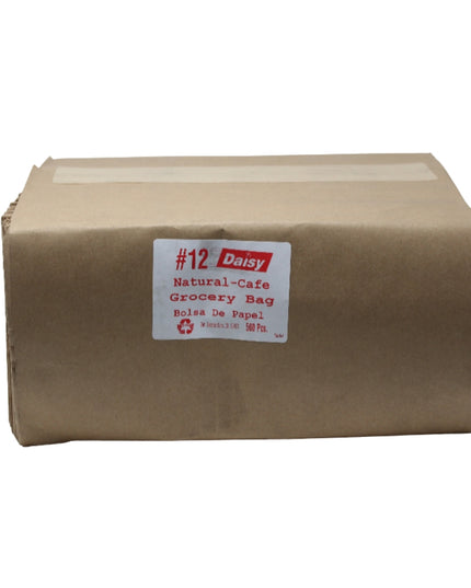 BAG PAPER #12 BROWN 500/BNDL