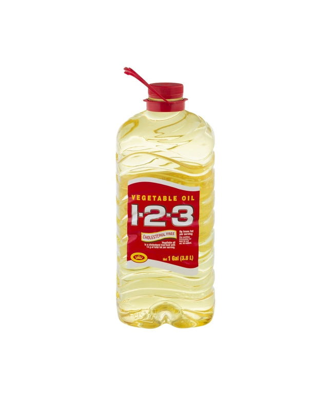1-2-3 VEGETABLE OIL 4/GAL