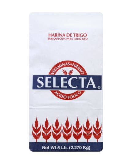 FLOUR HARINA DE TRIGO SELECTA 8/ 5 LBS.