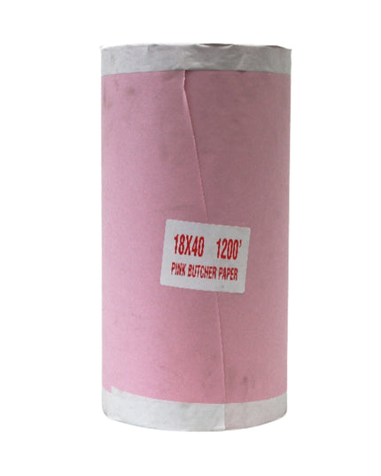 17.5'' PINK BUTCHER PAPER 1200'' FT