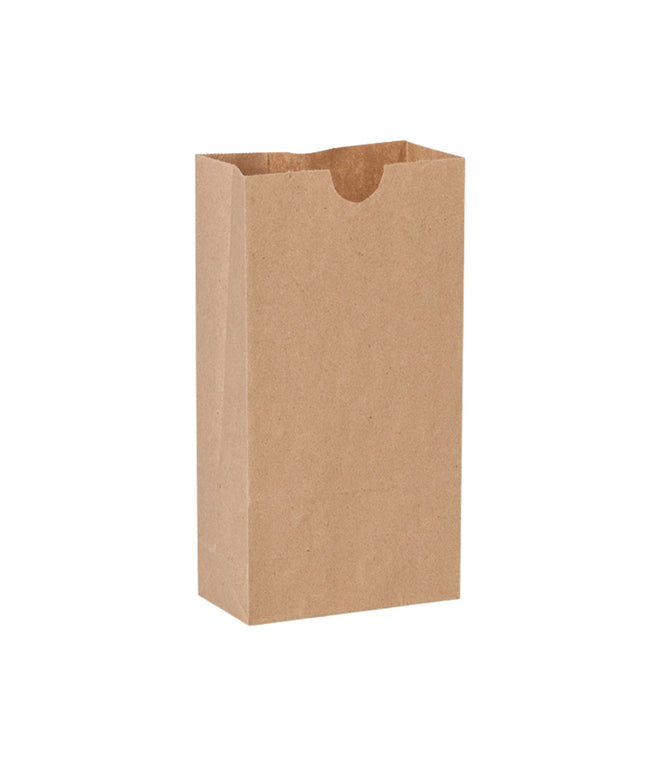 BAG PAPER #4 BROWN 500/BNDL