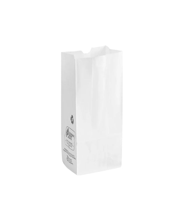 BAG PAPER #4 WHITE 500/BNDL