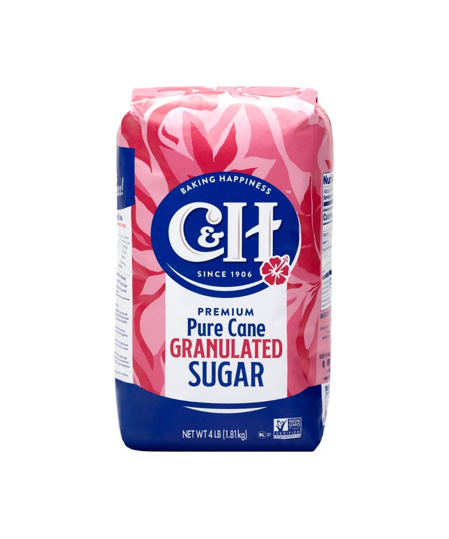 GRANULATED SUGAR C&H 10/4 LBS.