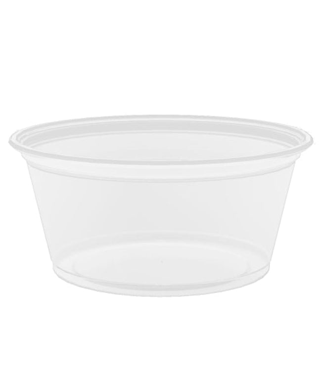 DART CLEAR PORTION CUP 3.25 OZ 2500/CS