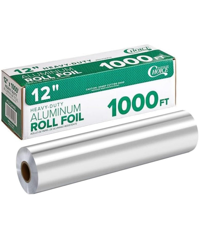 ALUMINUM FOIL ROLL 12 X 1000' HEAVY DUTY