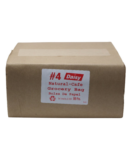 BAG PAPER #4 BROWN 500/BNDL