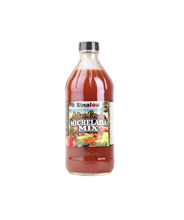 SINALOA MICHELADA MIX ADIOS CRUDA 12/16 OZ.