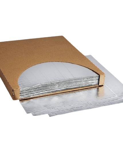 ALUMINUM FOIL SILVER SHEETS 14 X 16 1000/CS.