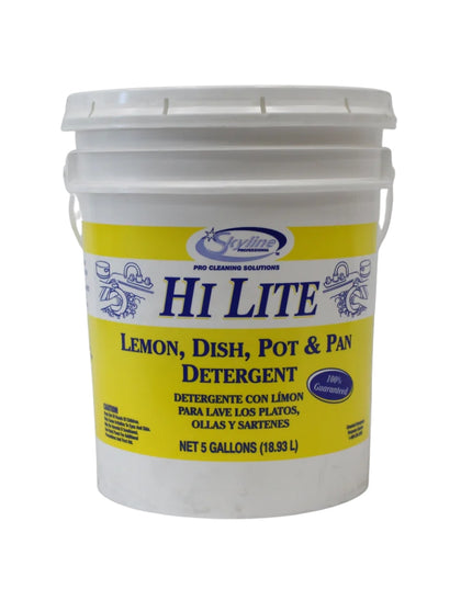 HI LITE LEMON DISH DETERGENT 5 GAL.