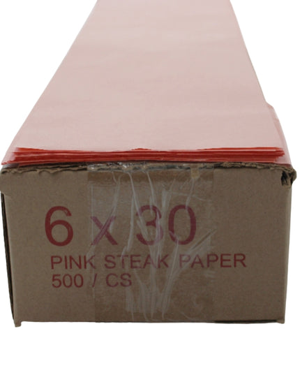 6X30 PINK PLATTER 75 500/CS.