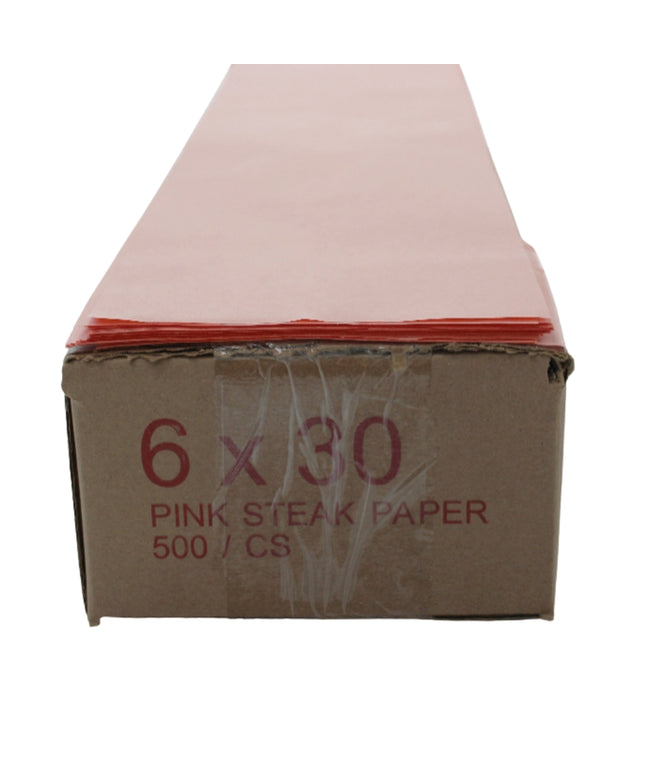 6X30 PINK PLATTER 75 500/CS.