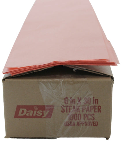 6X30 PINK PLATTER PAPER 1000/CS