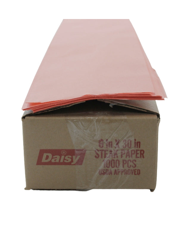 6X30 PINK PLATTER PAPER 1000/CS