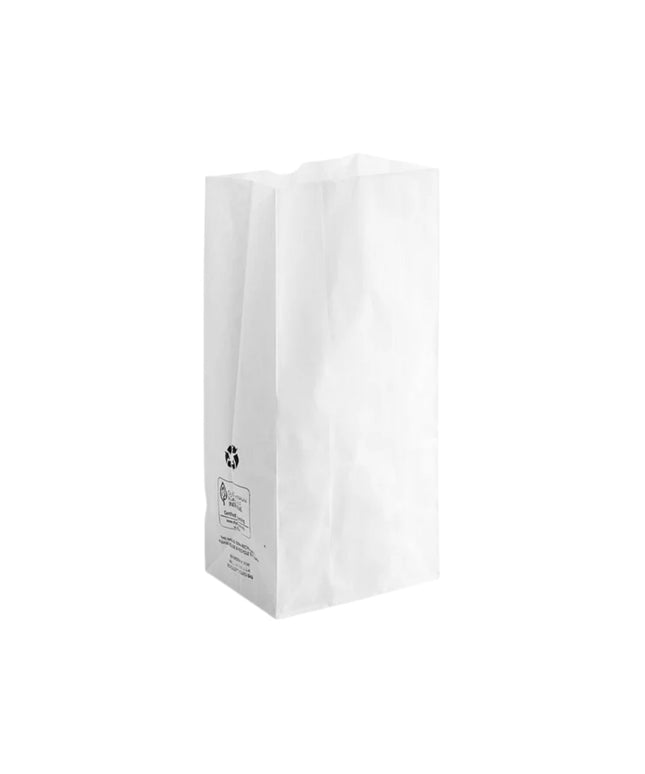 BAG PAPER #8 WHITE 500/BNDL