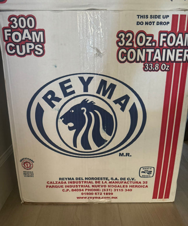 REYMA 32 OZ FOAM CONTAINER 300/CS