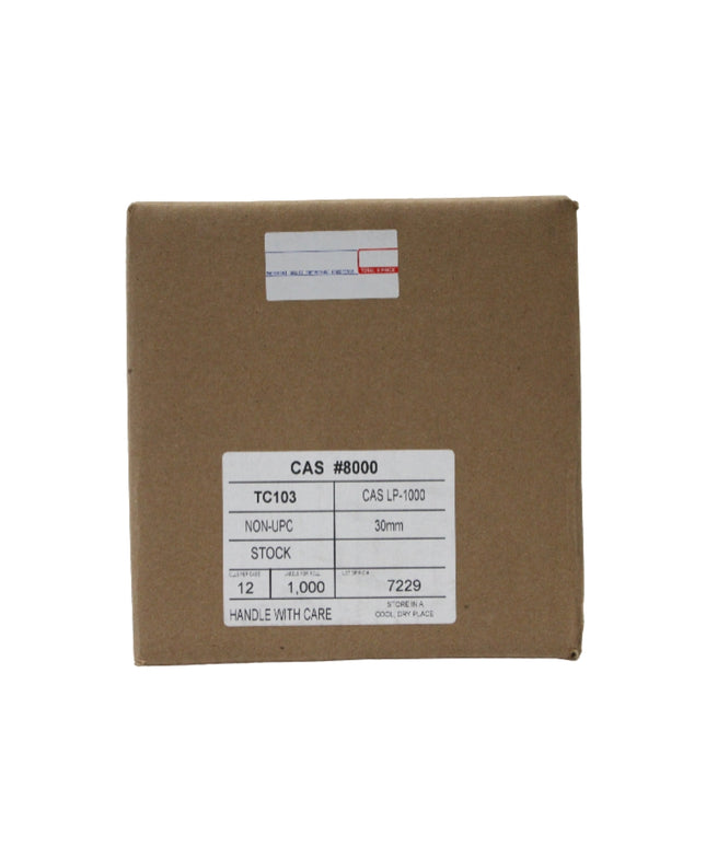LABEL CAS 58 MM X 30 MM 12/1000