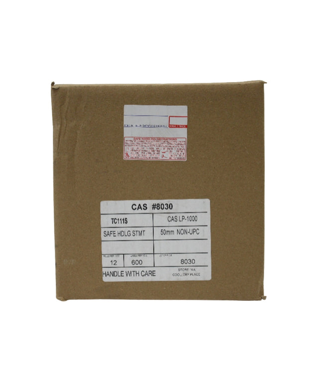 LABEL CAS 58 MM X 50 MM 12/600