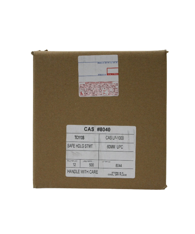 X-1478-S/H LABEL CAS 58 MM X 60 MM 12/500