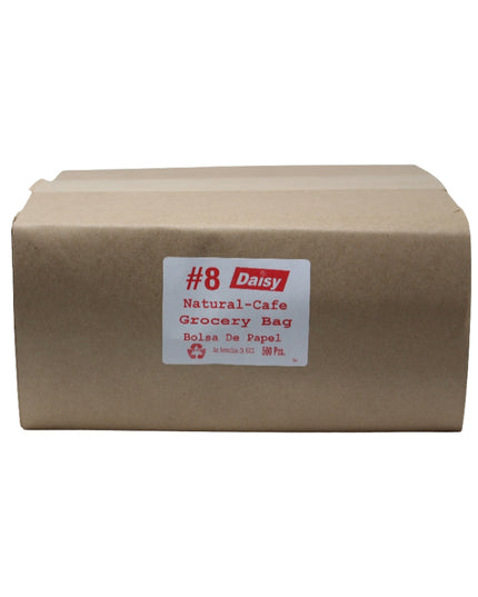BAG PAPER #8 BROWN 500/BNDL