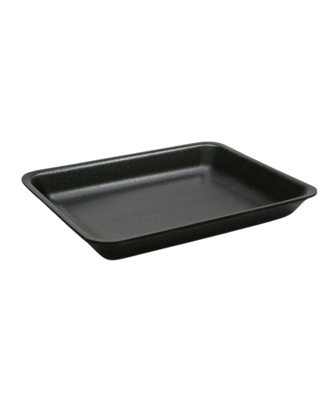 8 BLACK PP MEAT TRAY 400/CS