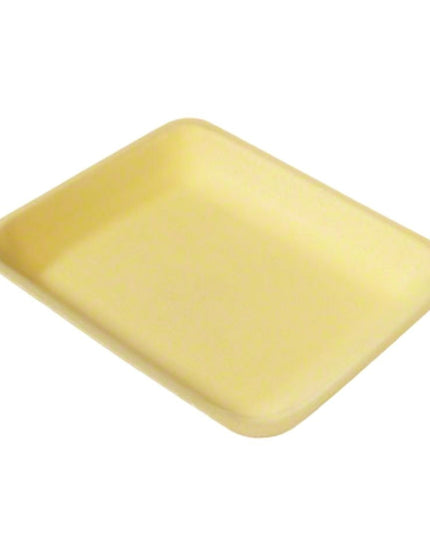 8P YELLOW MEAT TRAY 400/CS.