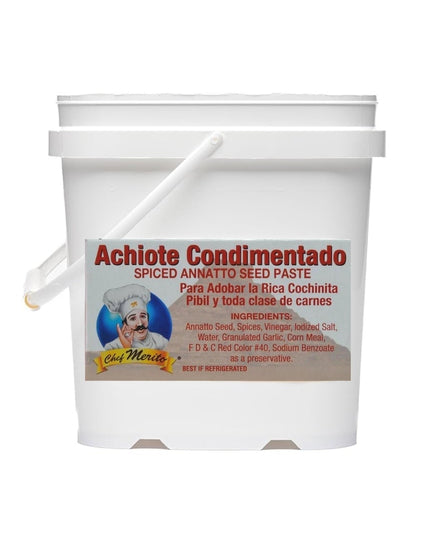 ACHIOTE CONDIMENTADO 5 LBS/BUCKET
