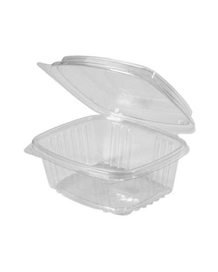 CONTAINER HINGED CLEAR 12 OZ. 200/CS.
