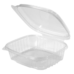 CONTAINER HINGED CLEAR 24 OZ. 200/CS.