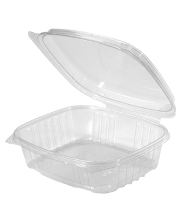 CONTAINER HINGED CLEAR 24 OZ. 200/CS.