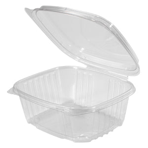 CONTAINER HINGED CLEAR 32 OZ. 200/CS.