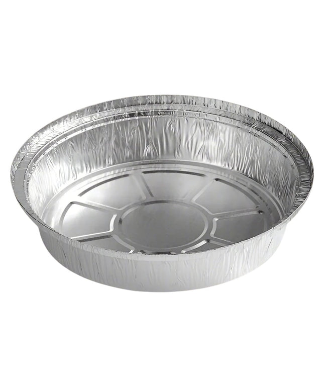 8" HEAVY DUTY ALUMINUM ROUND CONTAINER 500/CS.