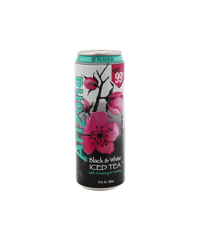 ARIZONA BLACK & WHITE ICED TEA 24/23 OZ.