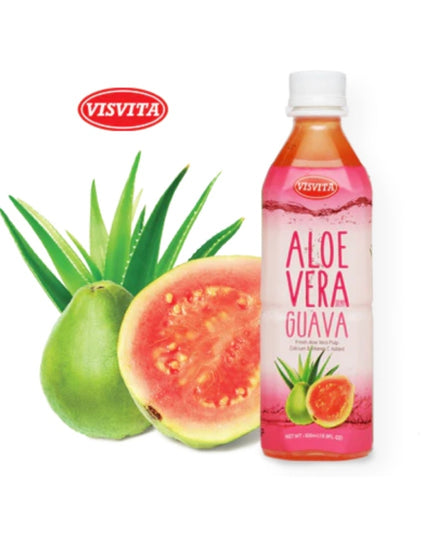 ALOE VERA JUICE DRINK GUAVA 12/1.5 ML.