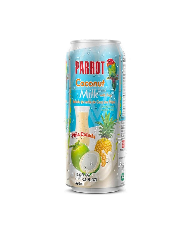 PARROT COCONUT MILK DRINK W/PULP PINA COLADA 12/16.6 OZ