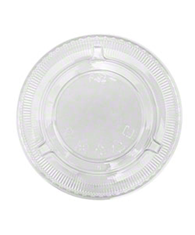LID PLAST FLAT NO HOLE FOR 9-12 OZ. PET 1000/CS.