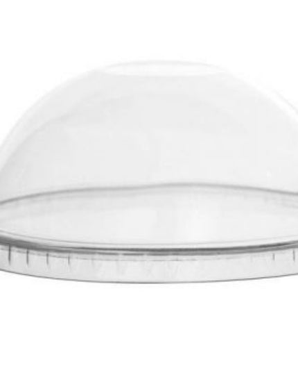 LID PLAST DOME NO/HOLE FOR 9-12 OZ. PET CUP 1000/CS.