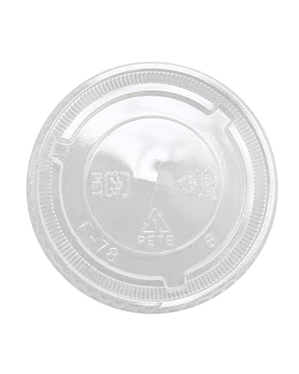 LID PLAST FLAT FOR 8 & 10 OZ. PET CUP 1000/CS.