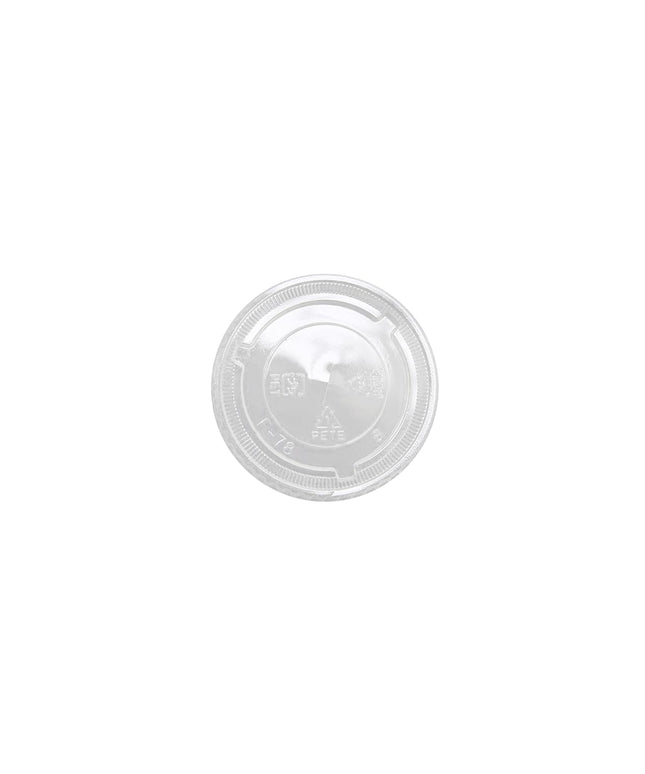 LID PLAST FLAT FOR 8 & 10 OZ. PET CUP 1000/CS.