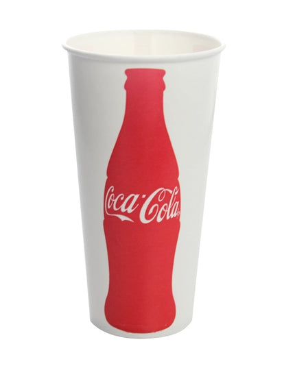 KARAT COLD PAPER CUP 22 OZ. COKE CLASSIC 1000/CS.